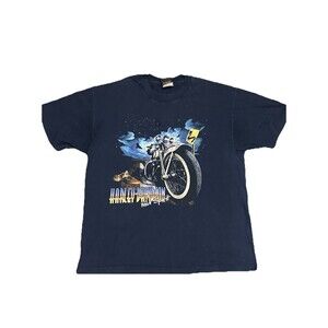 Vintage 90s Harley Davidson Wild Spirit T Shirt  XL Ottawa Canada USA Motorcycle